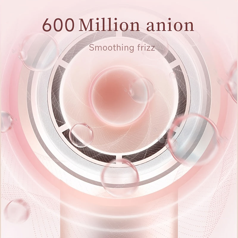 DOCO-1600w High-power Fast Hair Dryer, Equipped With A 600 Million Negative Ion Generator, Comes With A Concentrator Nozzle, Dries Hair Quickly, Low-noise And Lightweight Design, Also Suitable For Home, Travel Or Salon Use, Birthday Gift Guide