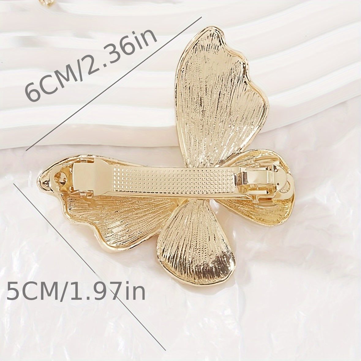 1pc New Delicate Spring Hair Clips with Butterfly Starfish Bow Decoration, Vintage Hair Clips, Cute Hair Clips Hair Accessories For Valentine'S Day New Year'S Party Accessories