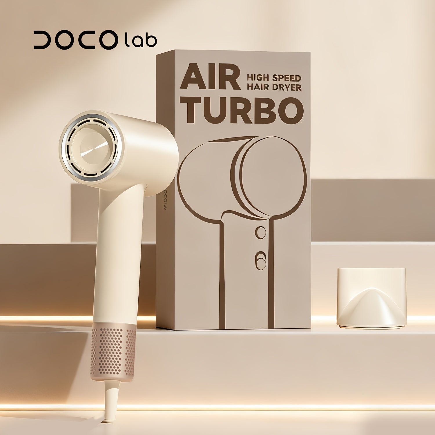 DOCO-1600w High-power Fast Hair Dryer, Equipped With A 600 Million Negative Ion Generator, Comes With A Concentrator Nozzle, Dries Hair Quickly, Low-noise And Lightweight Design, Also Suitable For Home, Travel Or Salon Use, Birthday Gift Guide