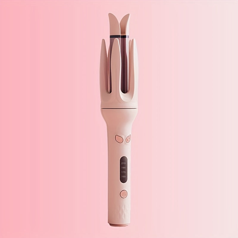 Genai Automatic Hair Curler: 28Mm Barrel, 4 Temperature Options, Negative Ion Technology, The Essential Tool for Hair Styling & A Travel Essential for Easy Curls