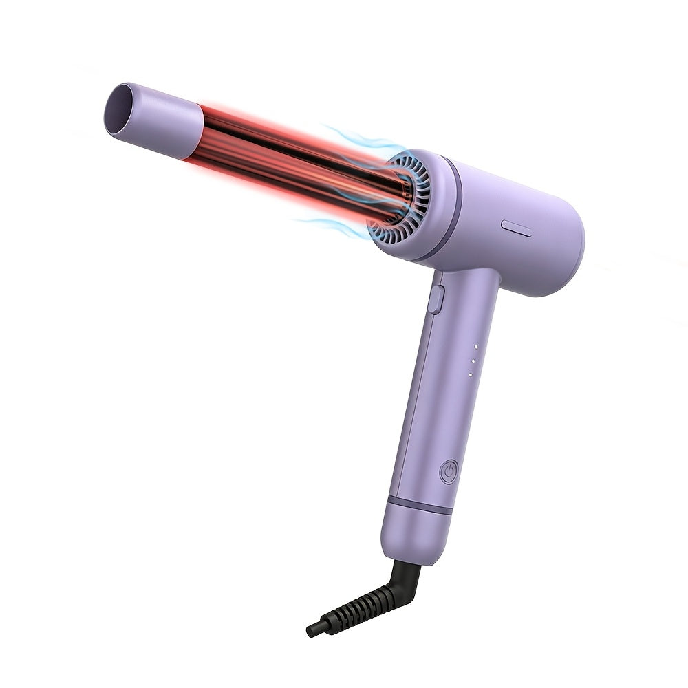 Cold Air Hair Curling Wand | For Voluminous, Shiny & Long-Lasting Curls, Ergonomic & Comfortable Design, Operates on 110V-240V Plug Power